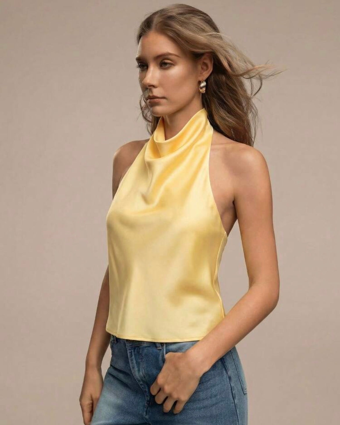 Blusa satén