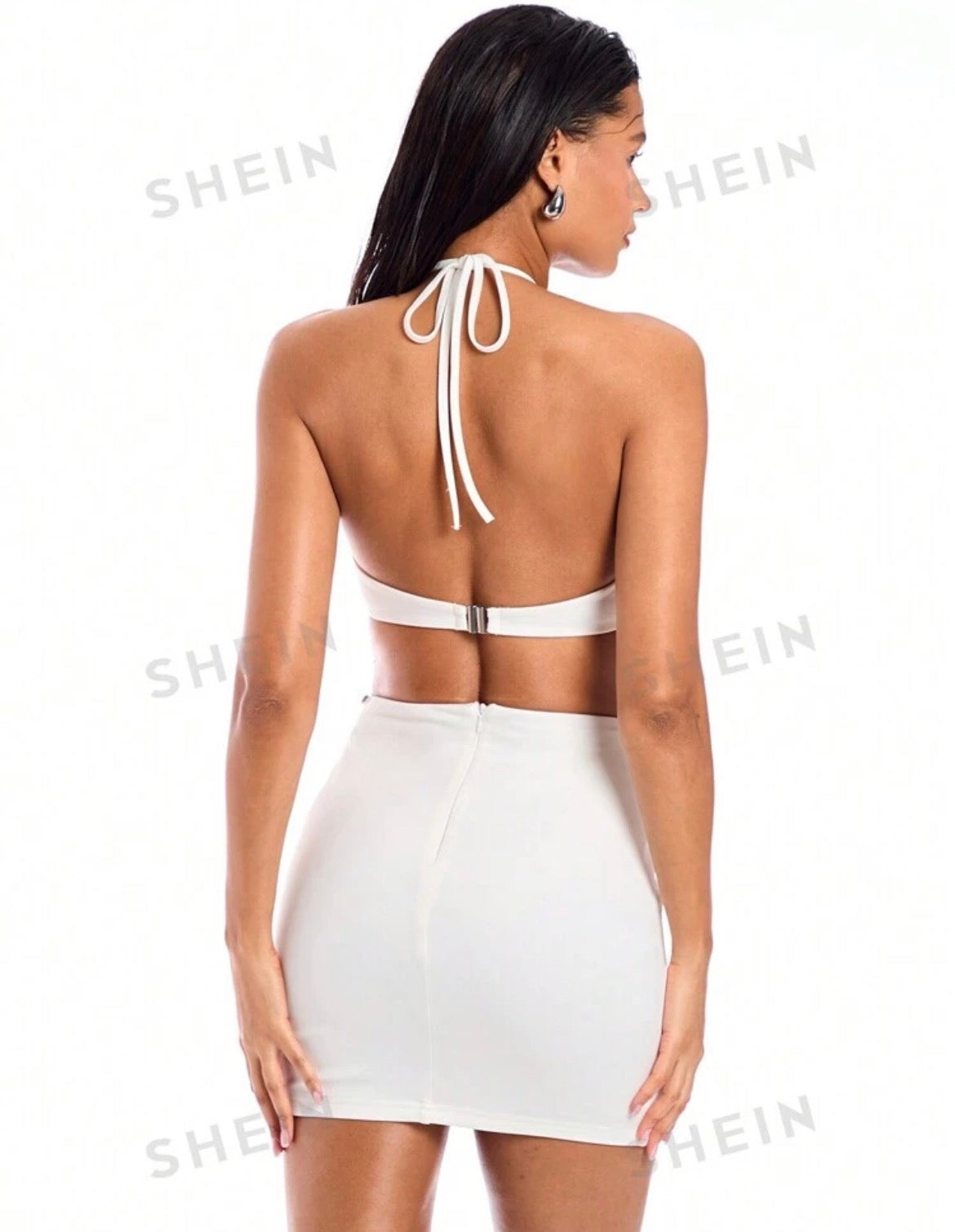 Vestido con piedras