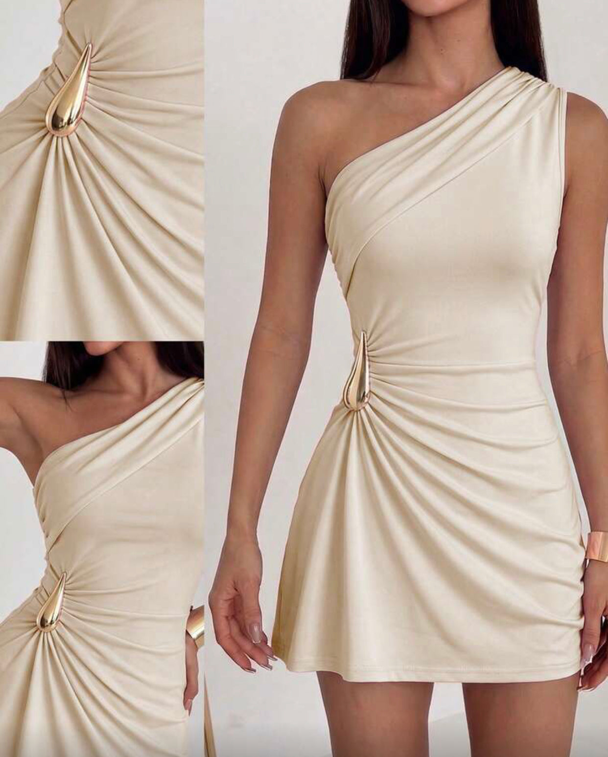 Vestido asimetrico