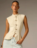 Blusa Qipao