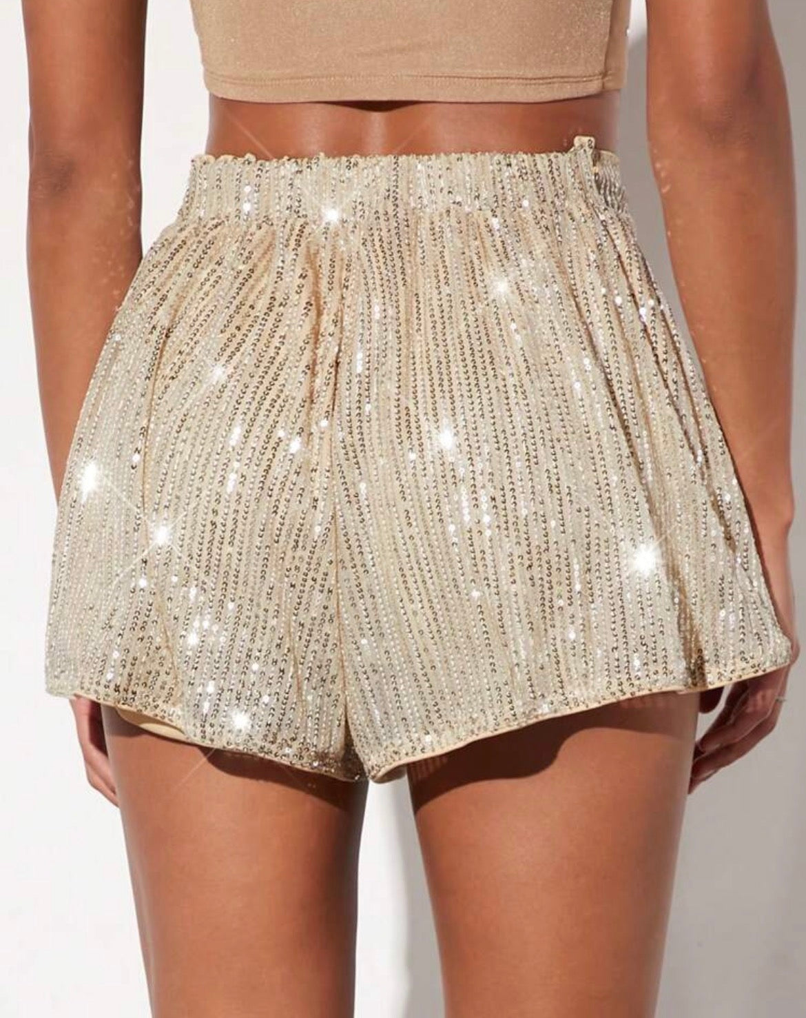 Shorts con brillos