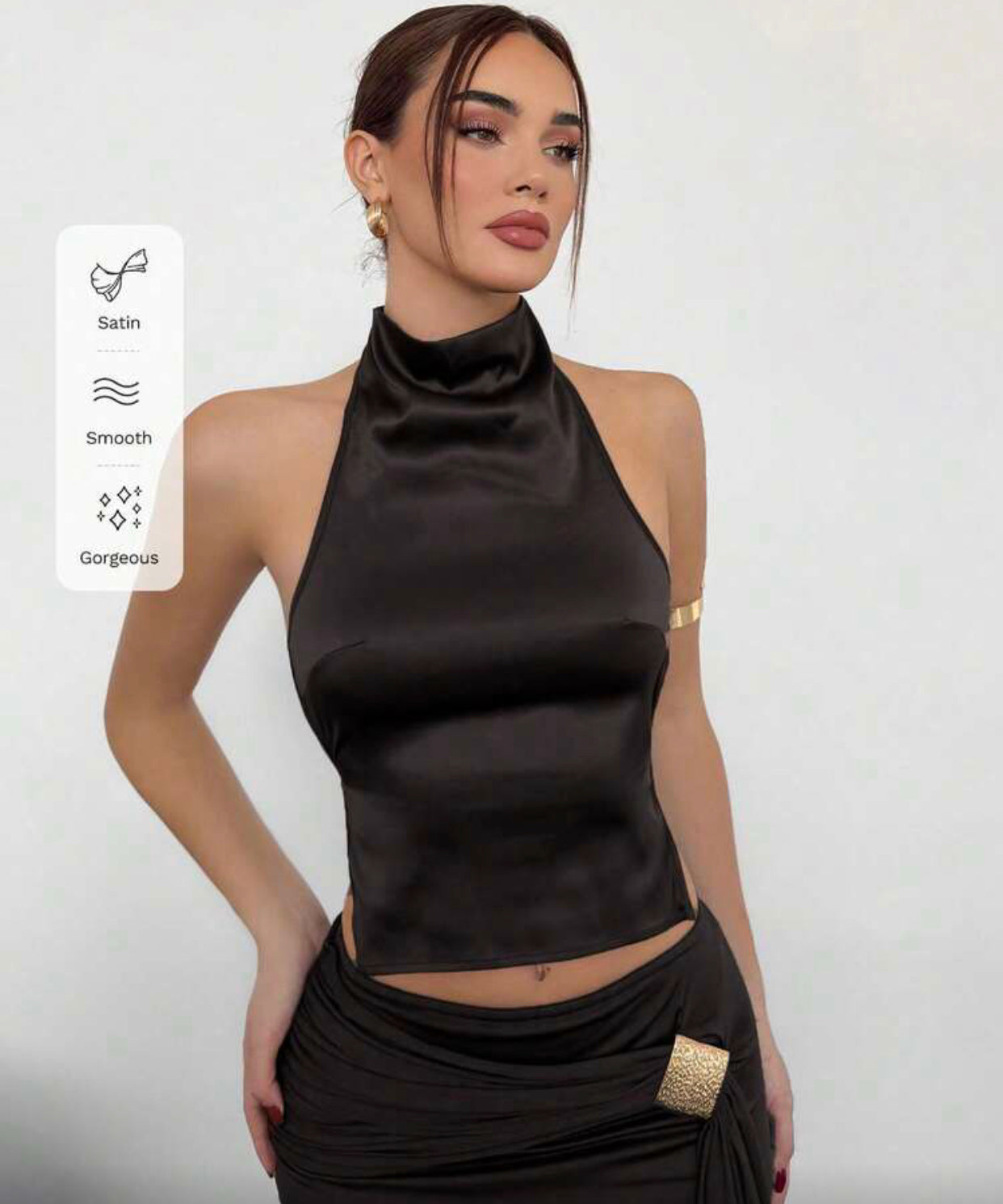 Blusa de seda