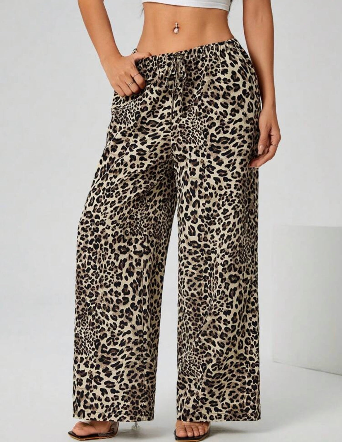 Pantalón de pierna ancha