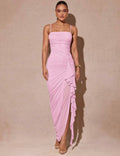 Vestido con abertura