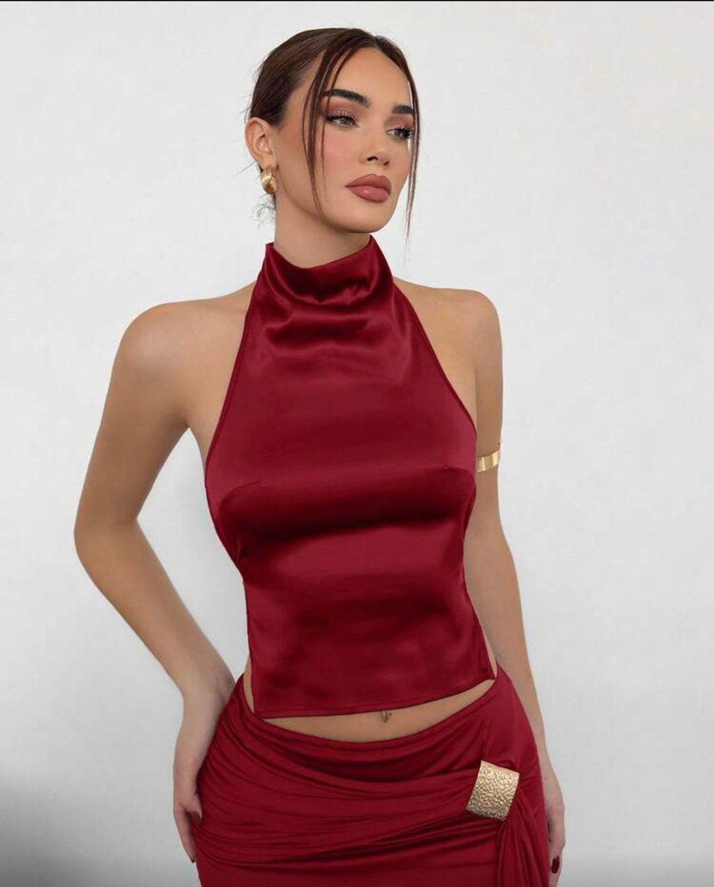 Blusa de seda