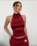 Blusa de seda