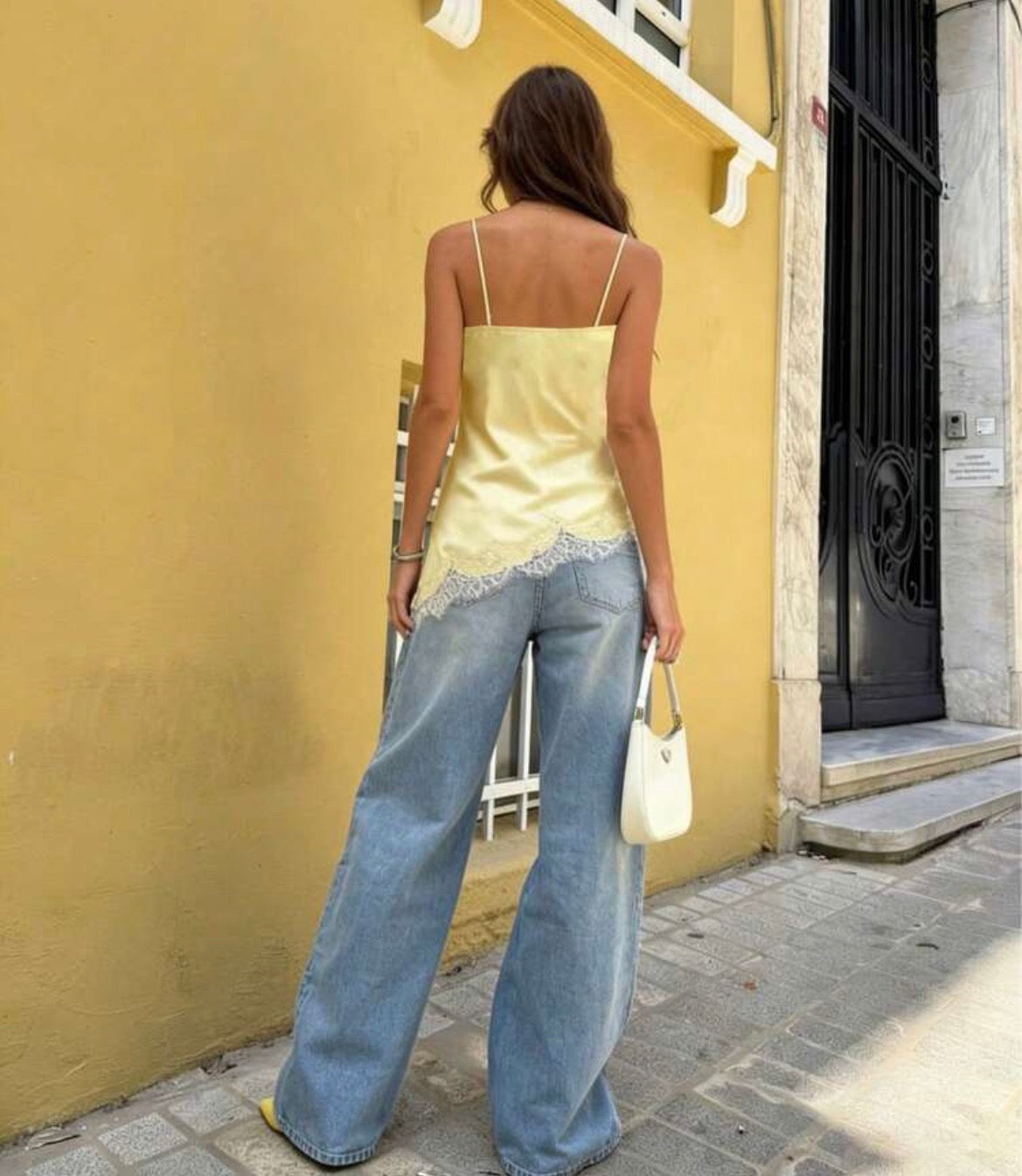 Blusa con encaje