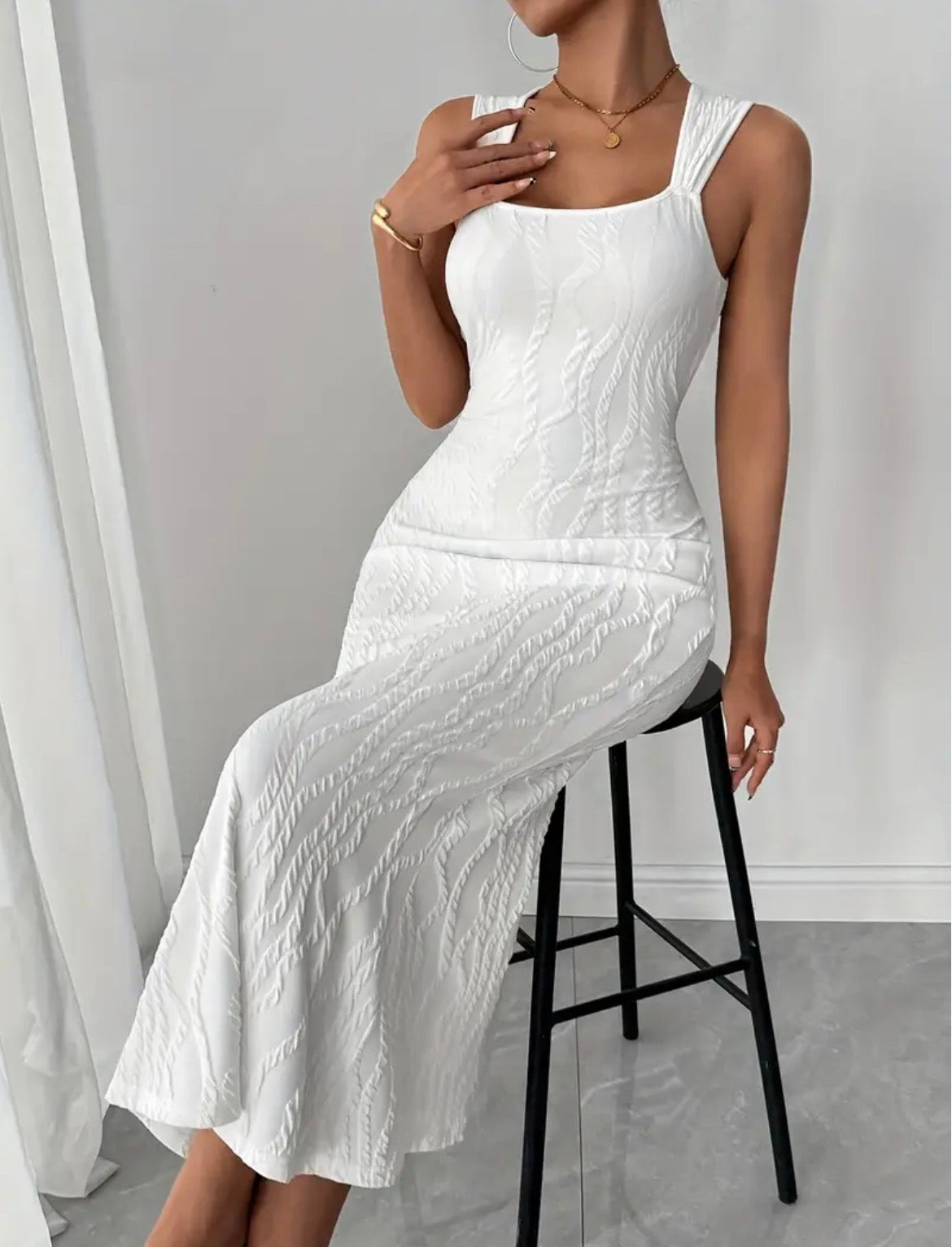 Vestido con encaje