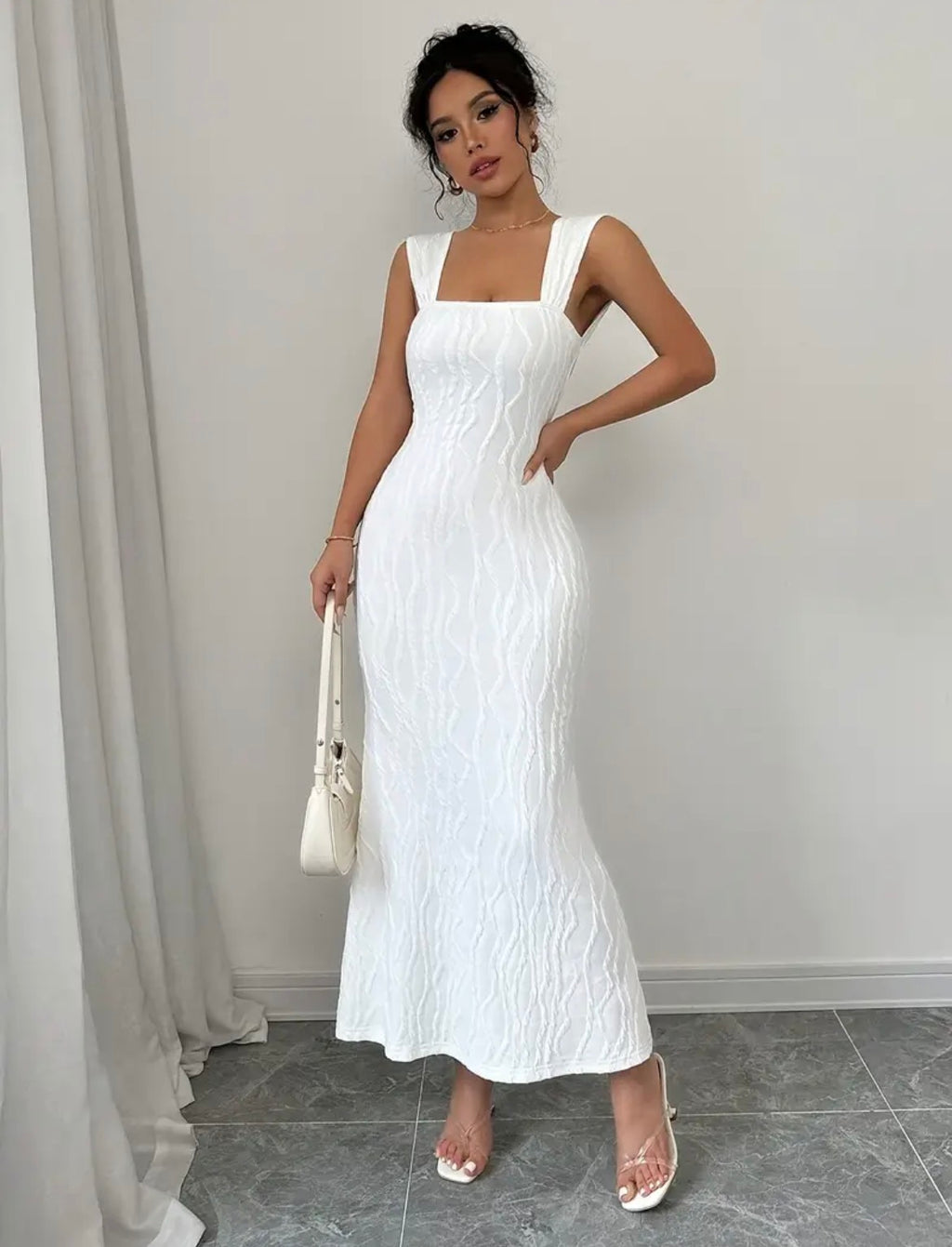 Vestido con encaje