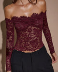 Blusa con encaje