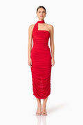 Vestido arruchado