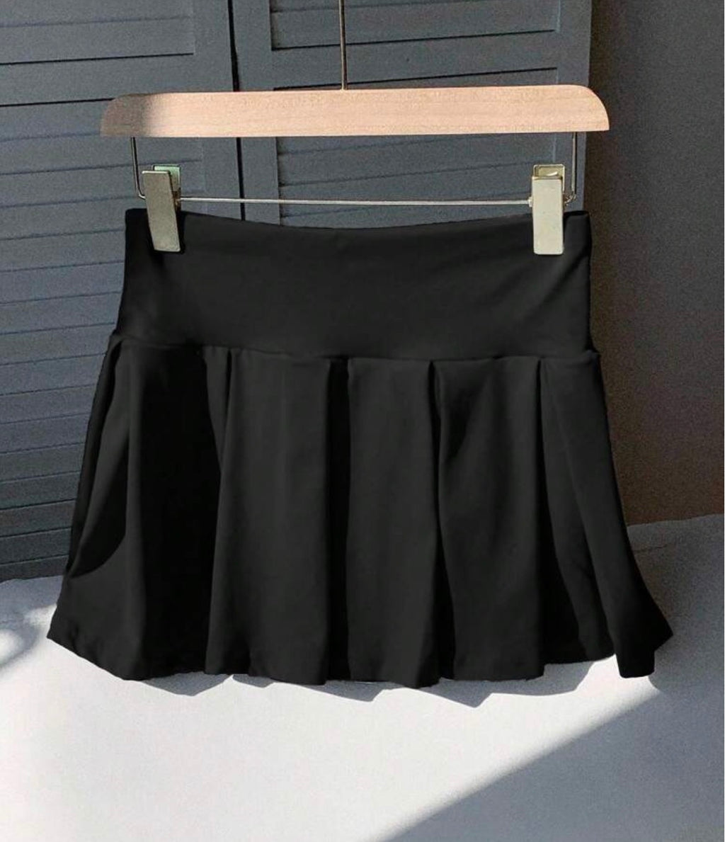 Falda plisada