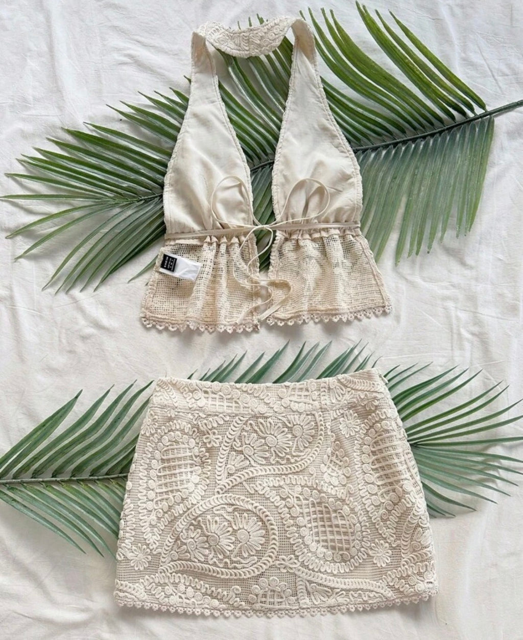 Conjunto bordado