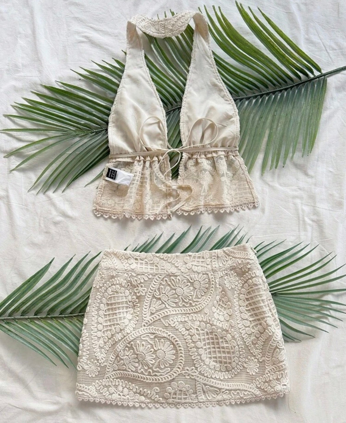 Conjunto bordado
