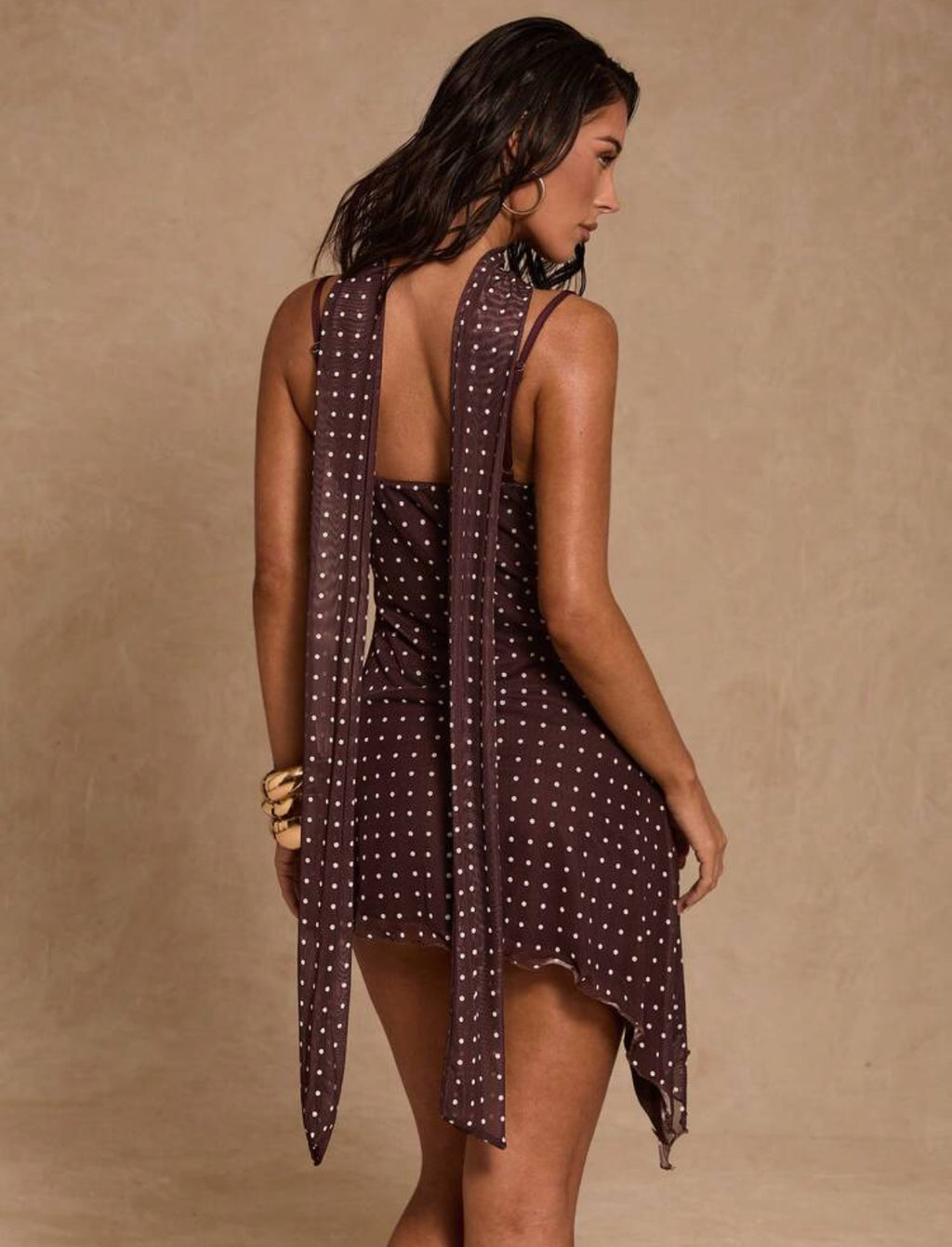 Vestido lunares