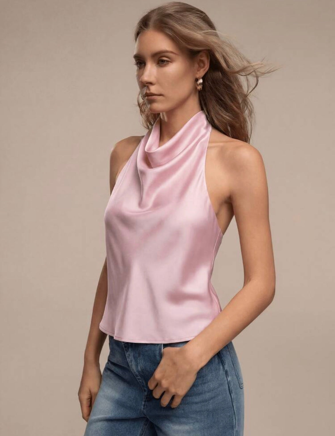 Blusa satén