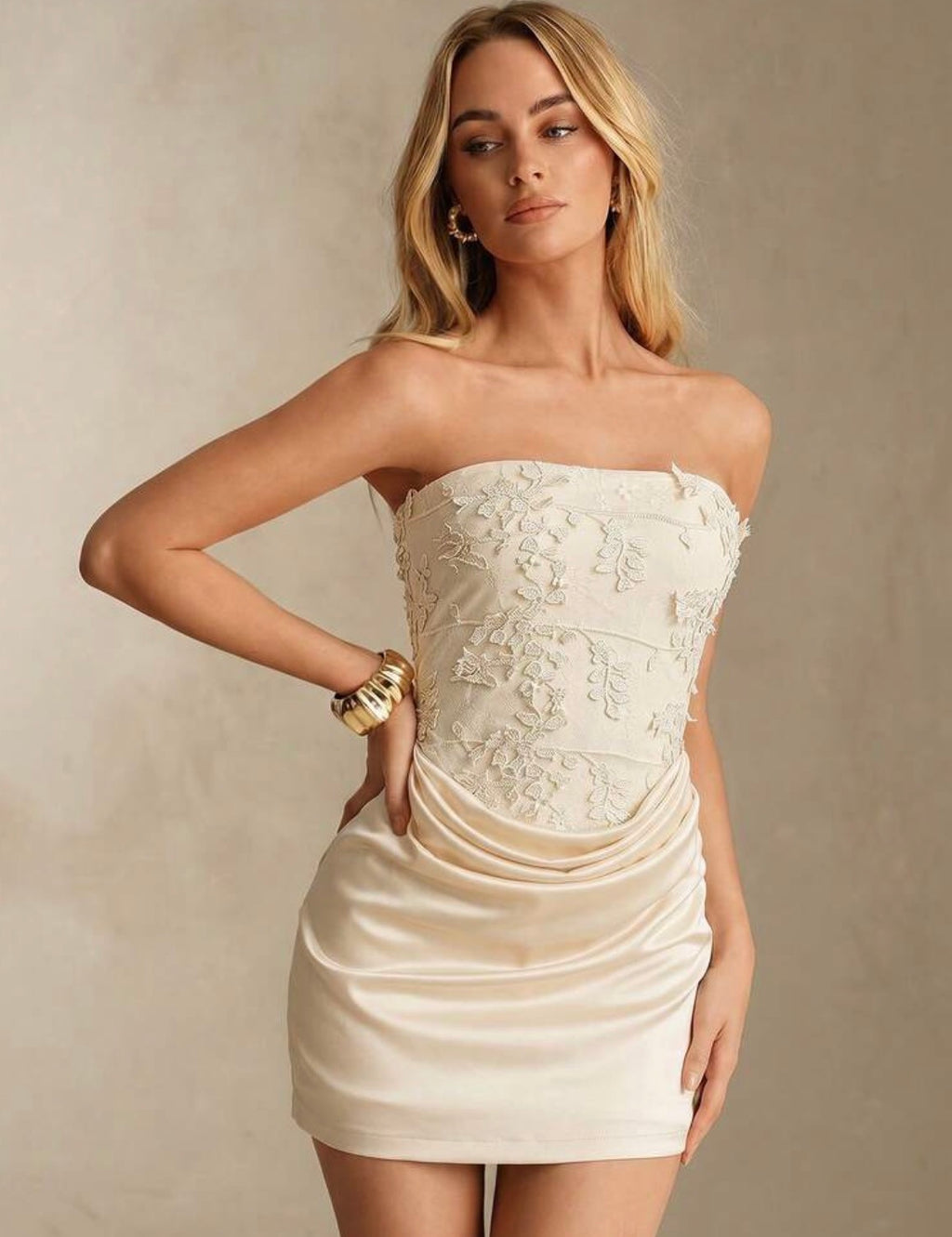 Vestido de encaje