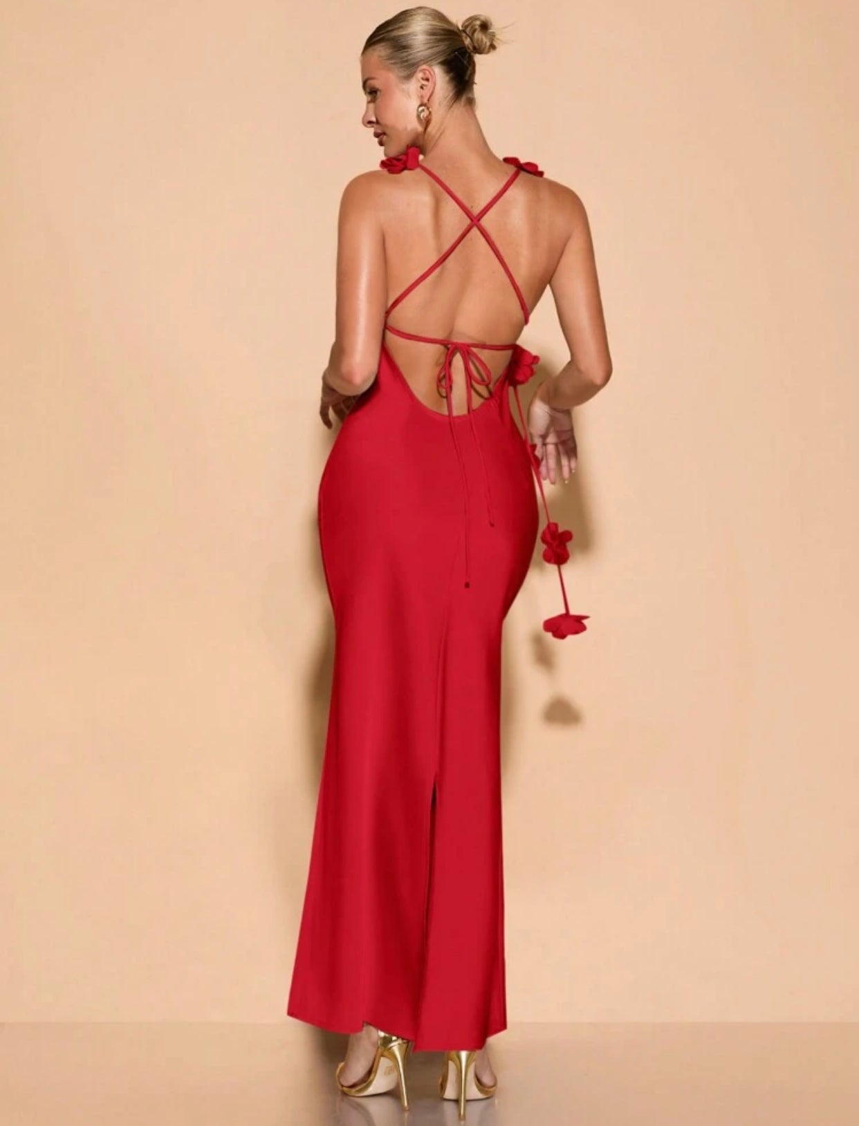 Vestido satén