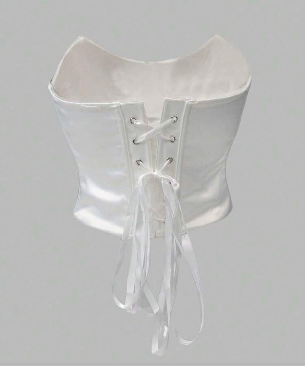 Corset con trenzas