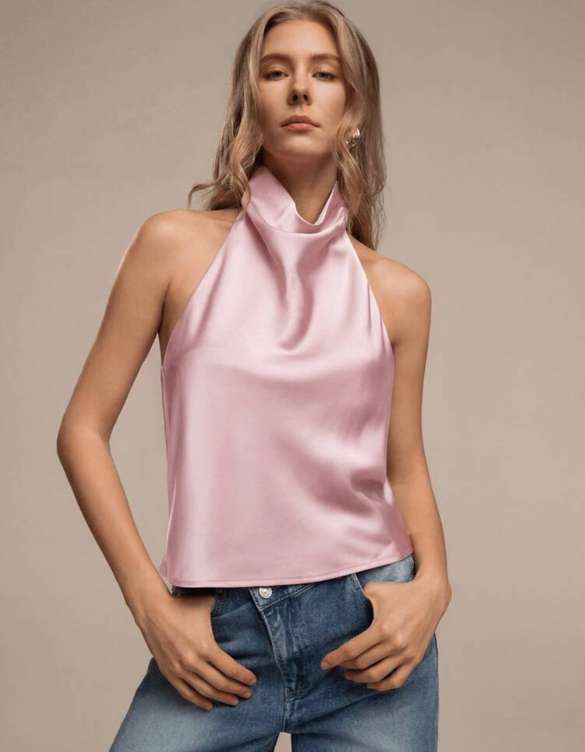 Blusa satén