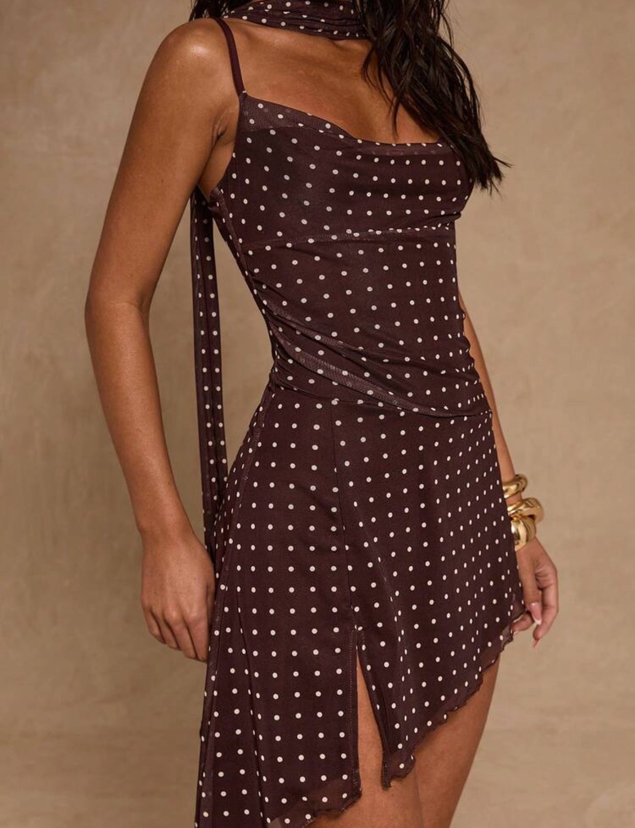 Vestido lunares