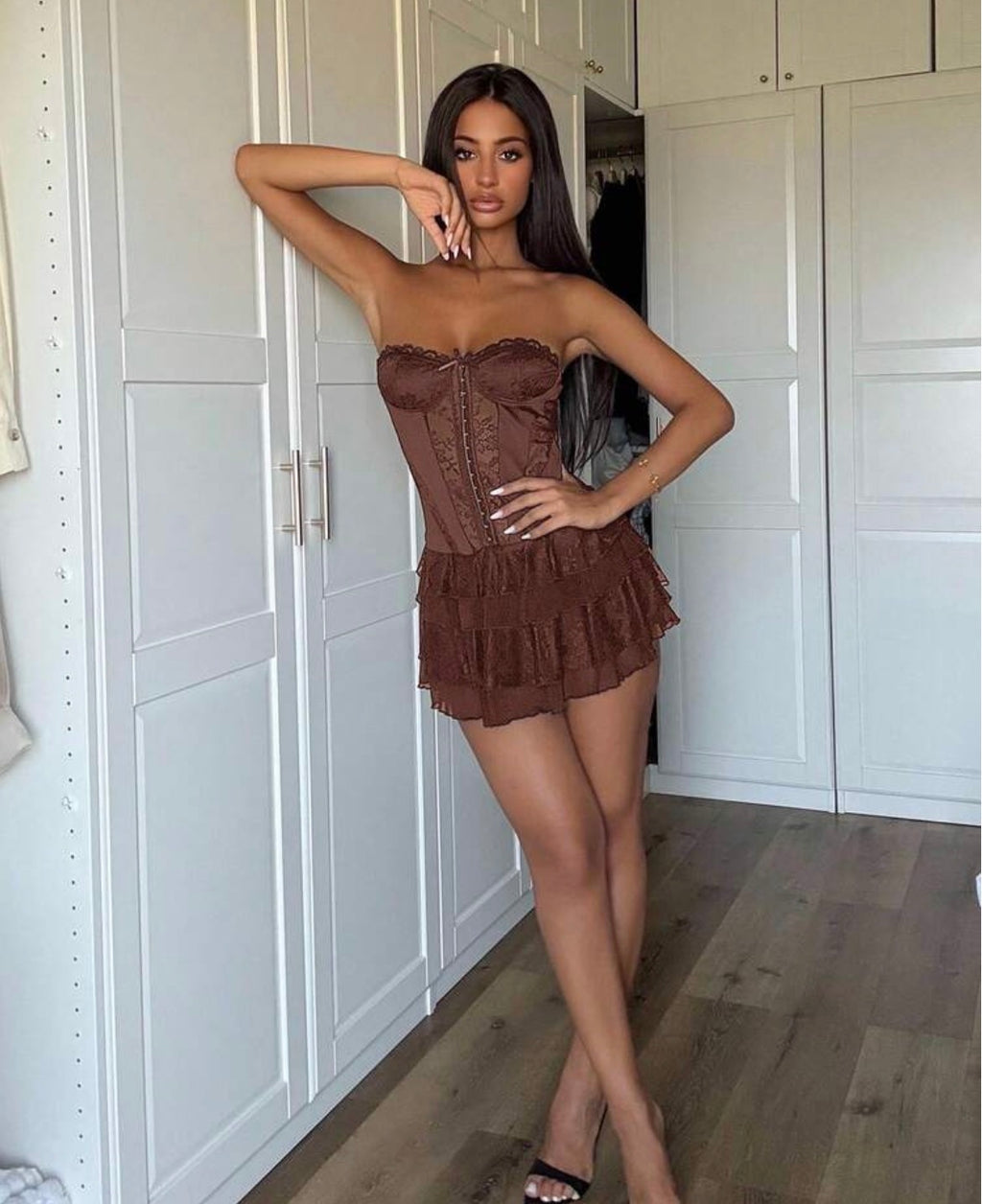 Vestido de encaje