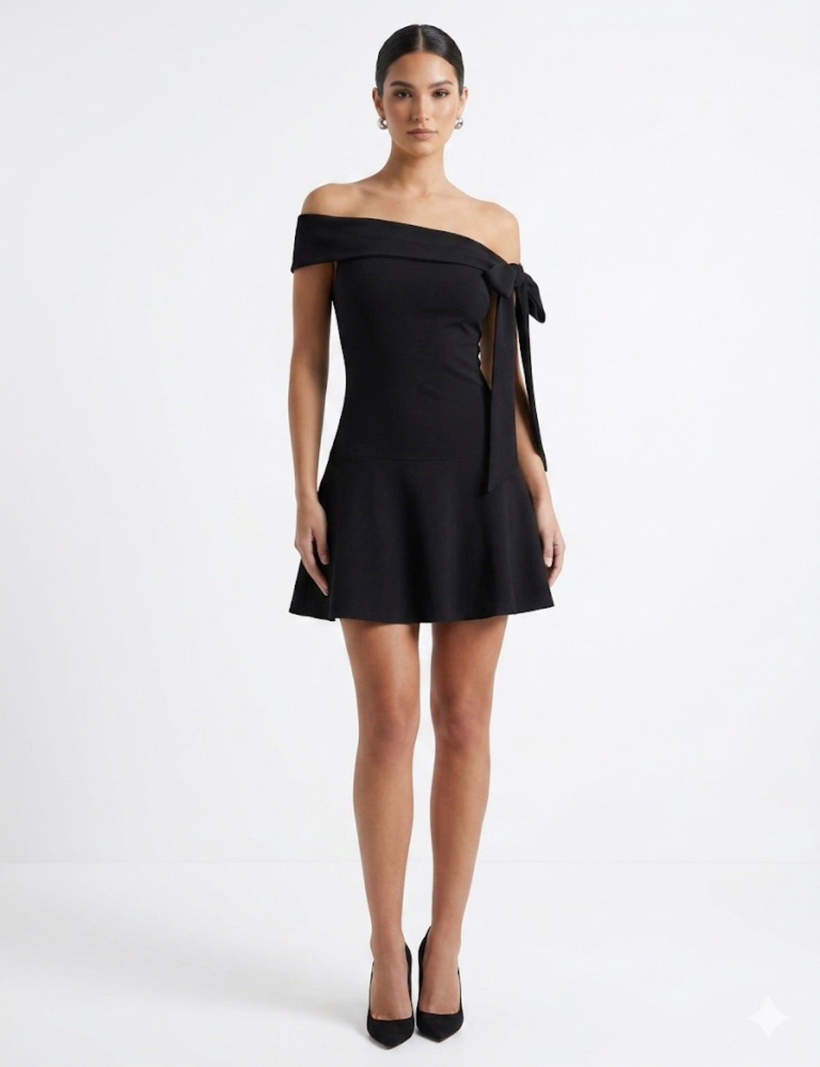 Vestido con lazo