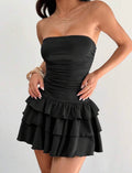 Vestido strapless
