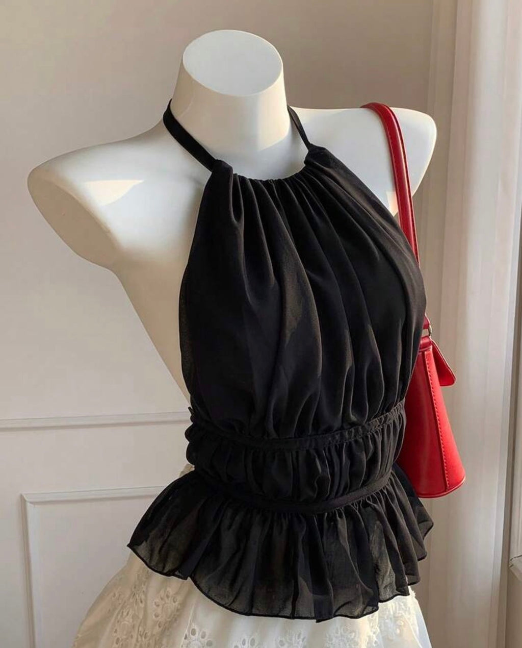 Blusa de seda
