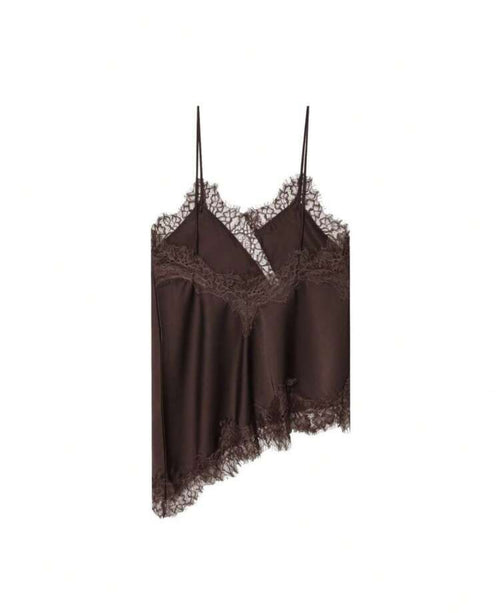 Blusa con encaje