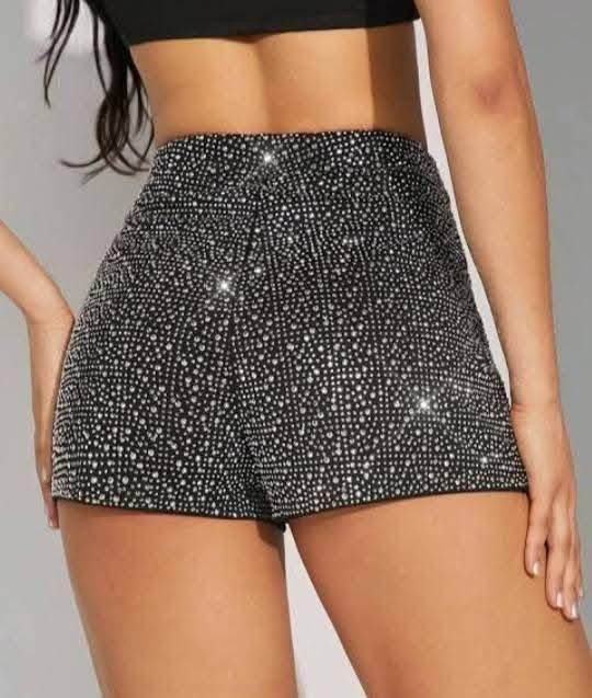 Shorts con brillos