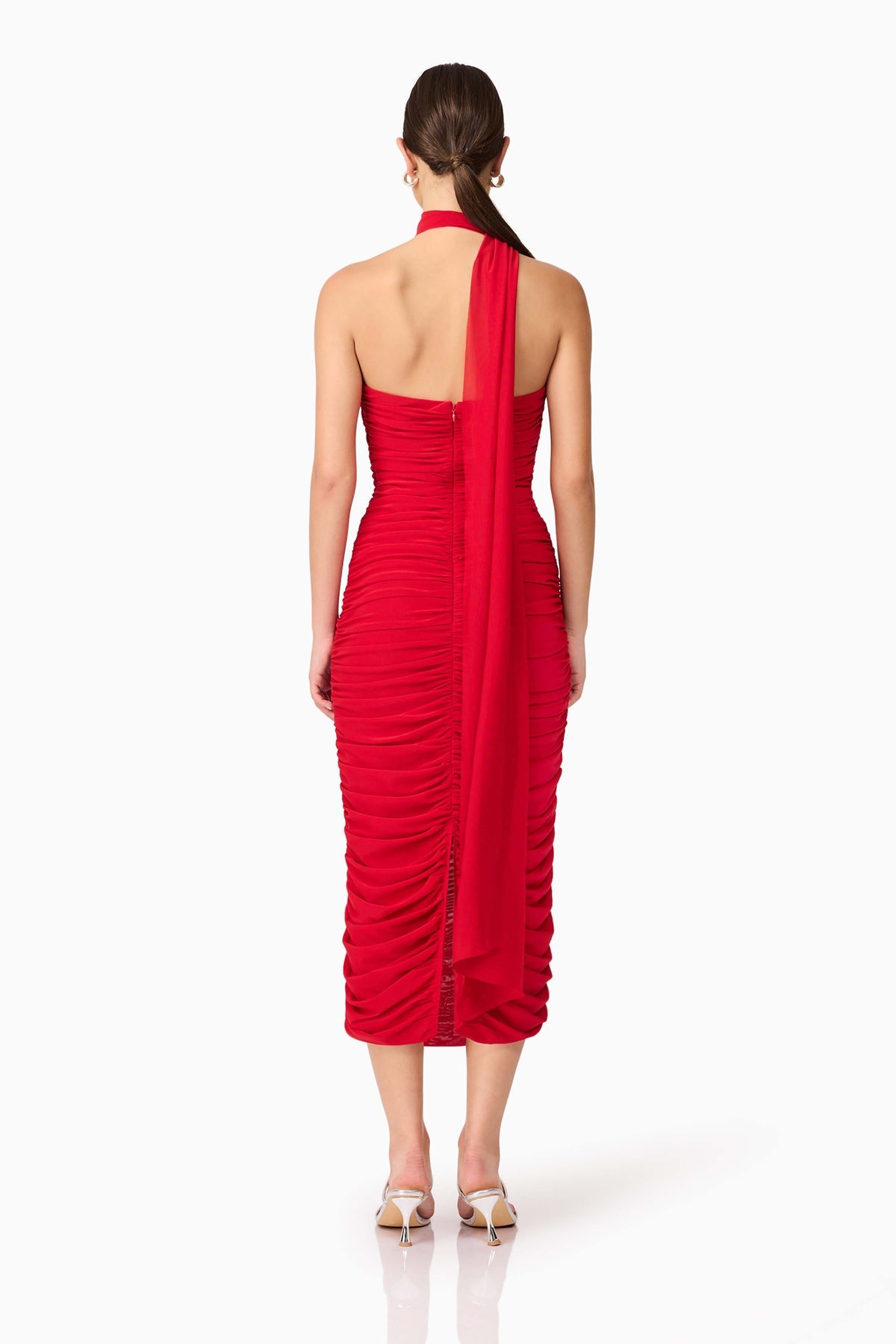 Vestido arruchado