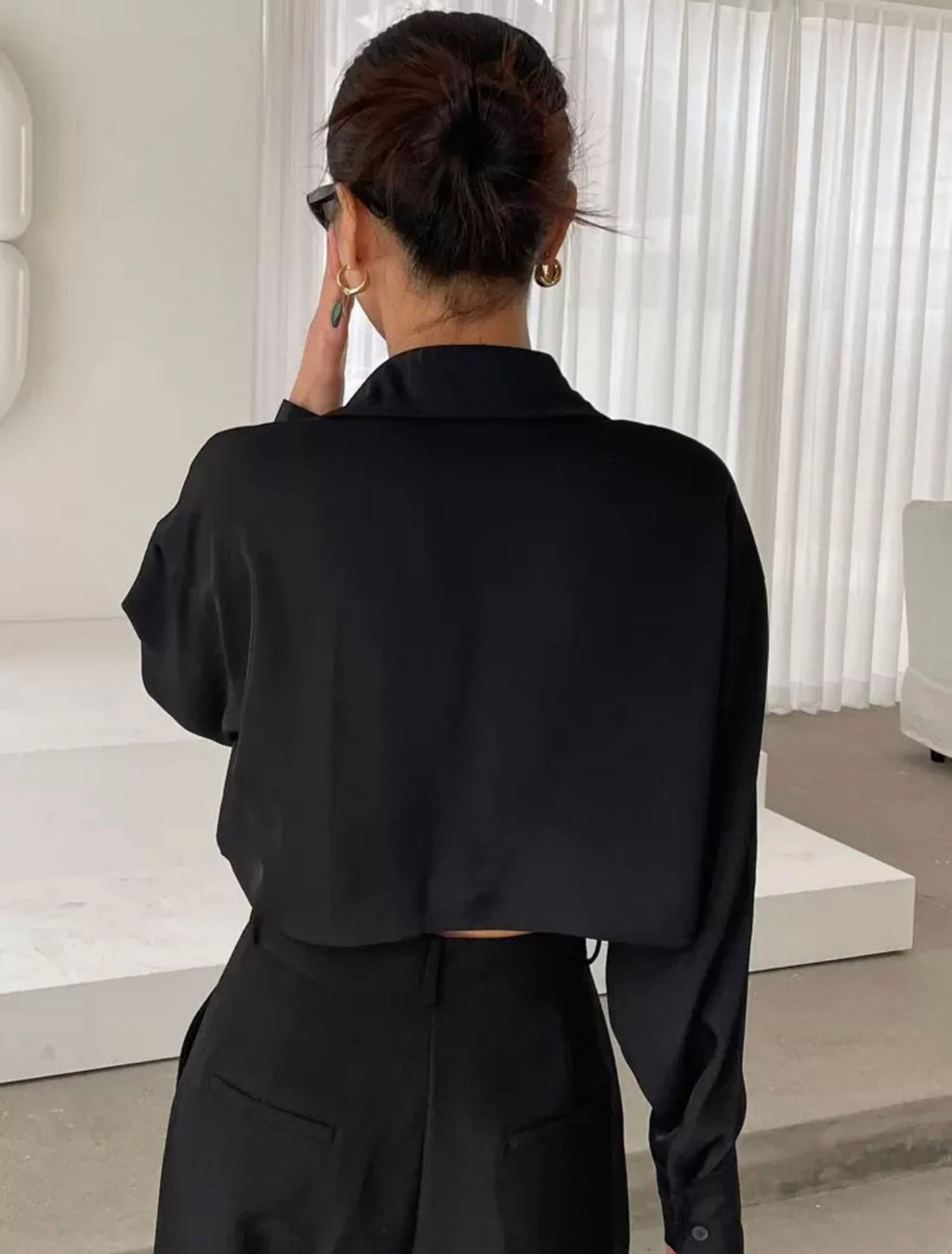 Camisa de seda