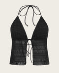 Blusa con encaje