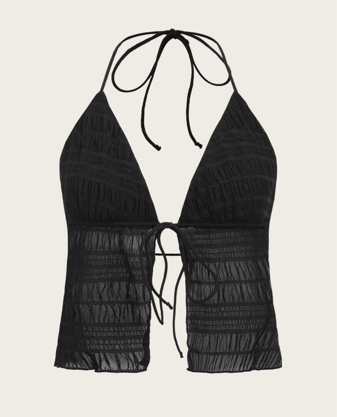 Blusa con encaje