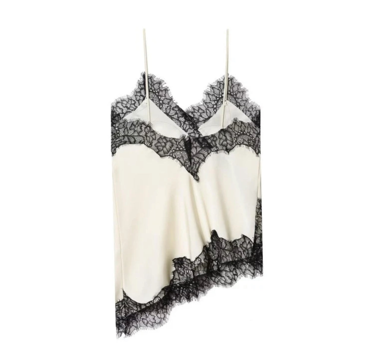 Blusa con encaje