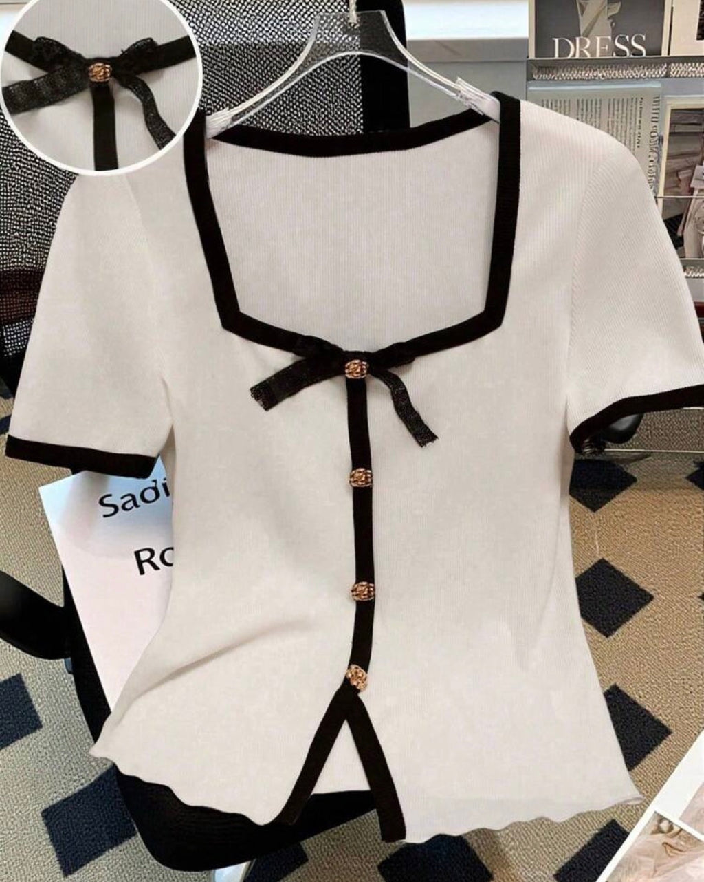 Blusa coquette