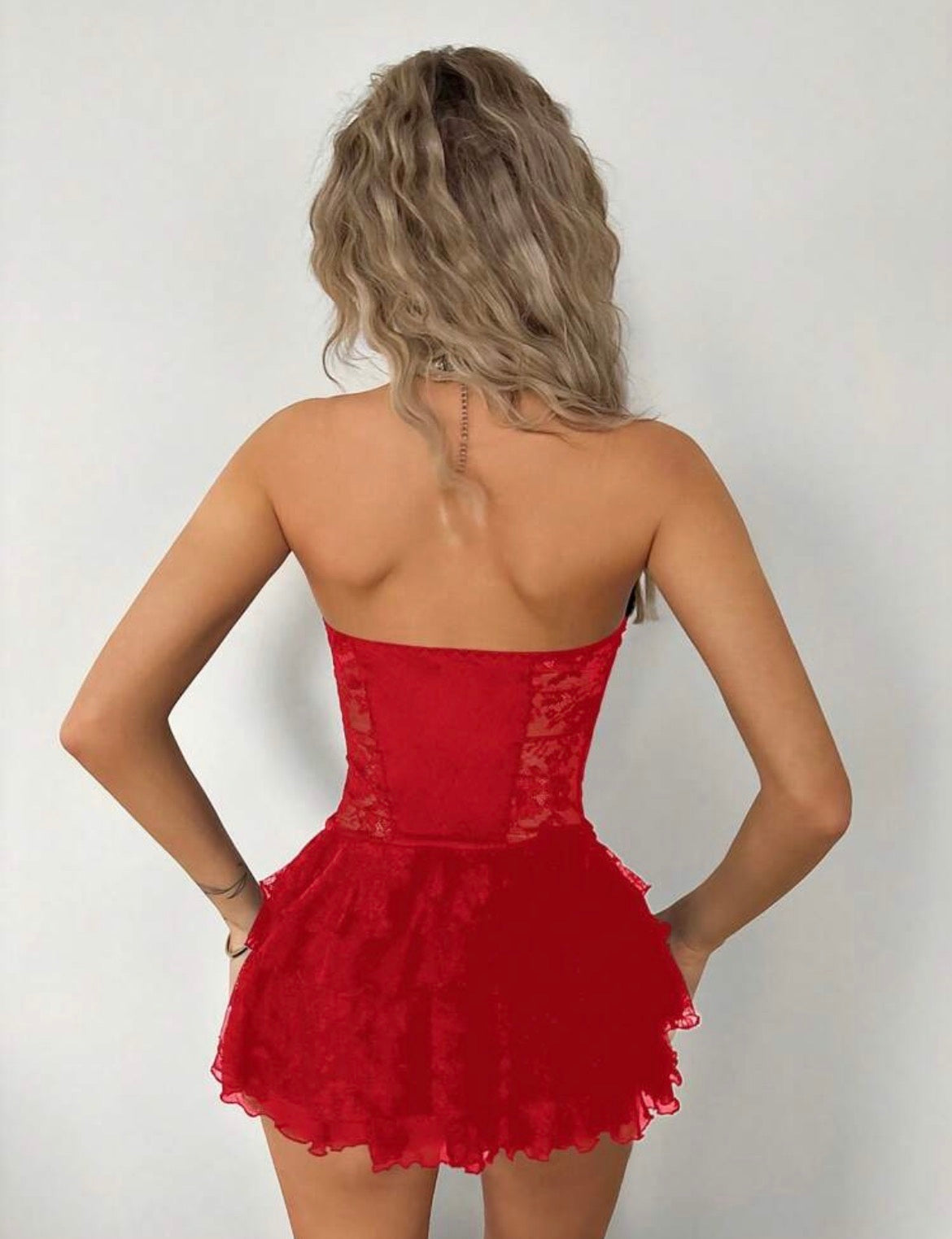 Vestido de encaje