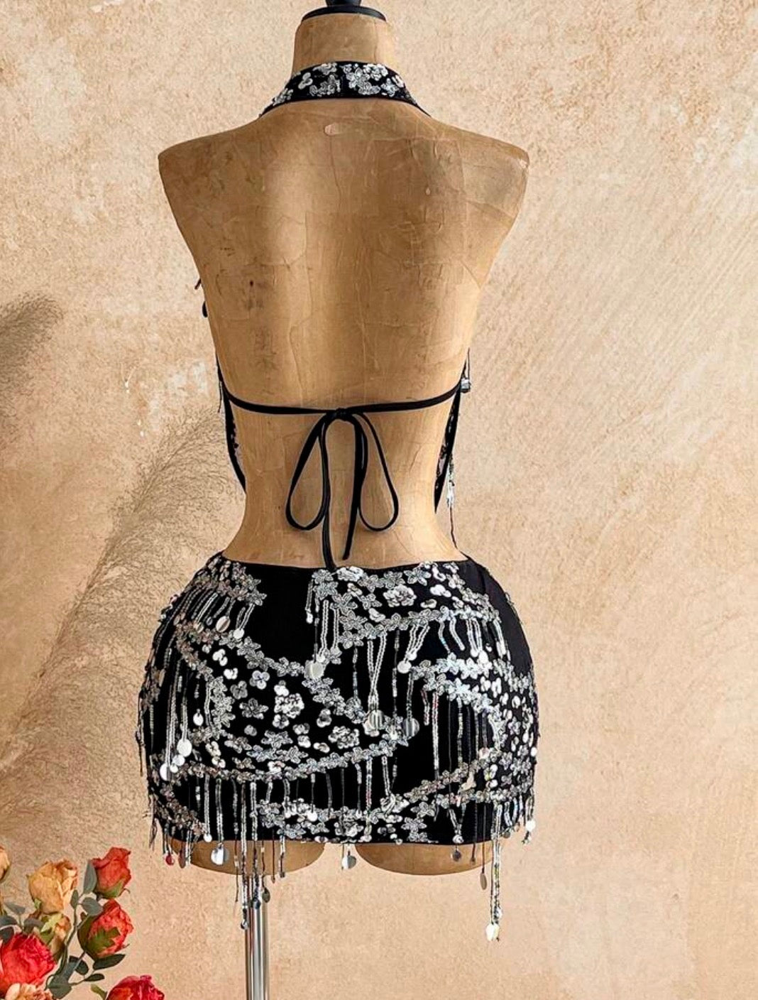Conjunto con lentejuelas