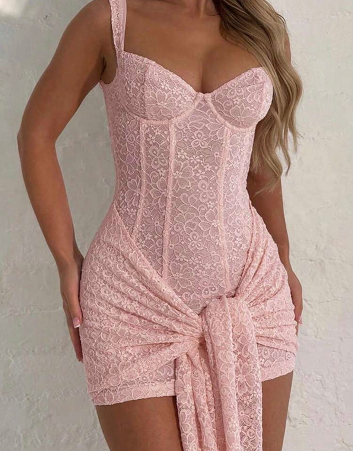 Vestido de encaje