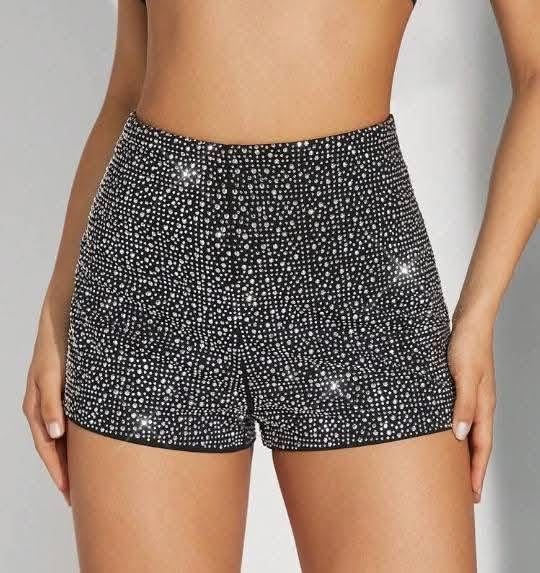 Shorts con brillos