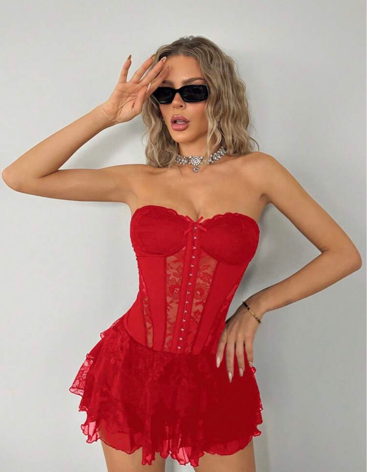 Vestido de encaje
