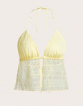 Blusa con encaje