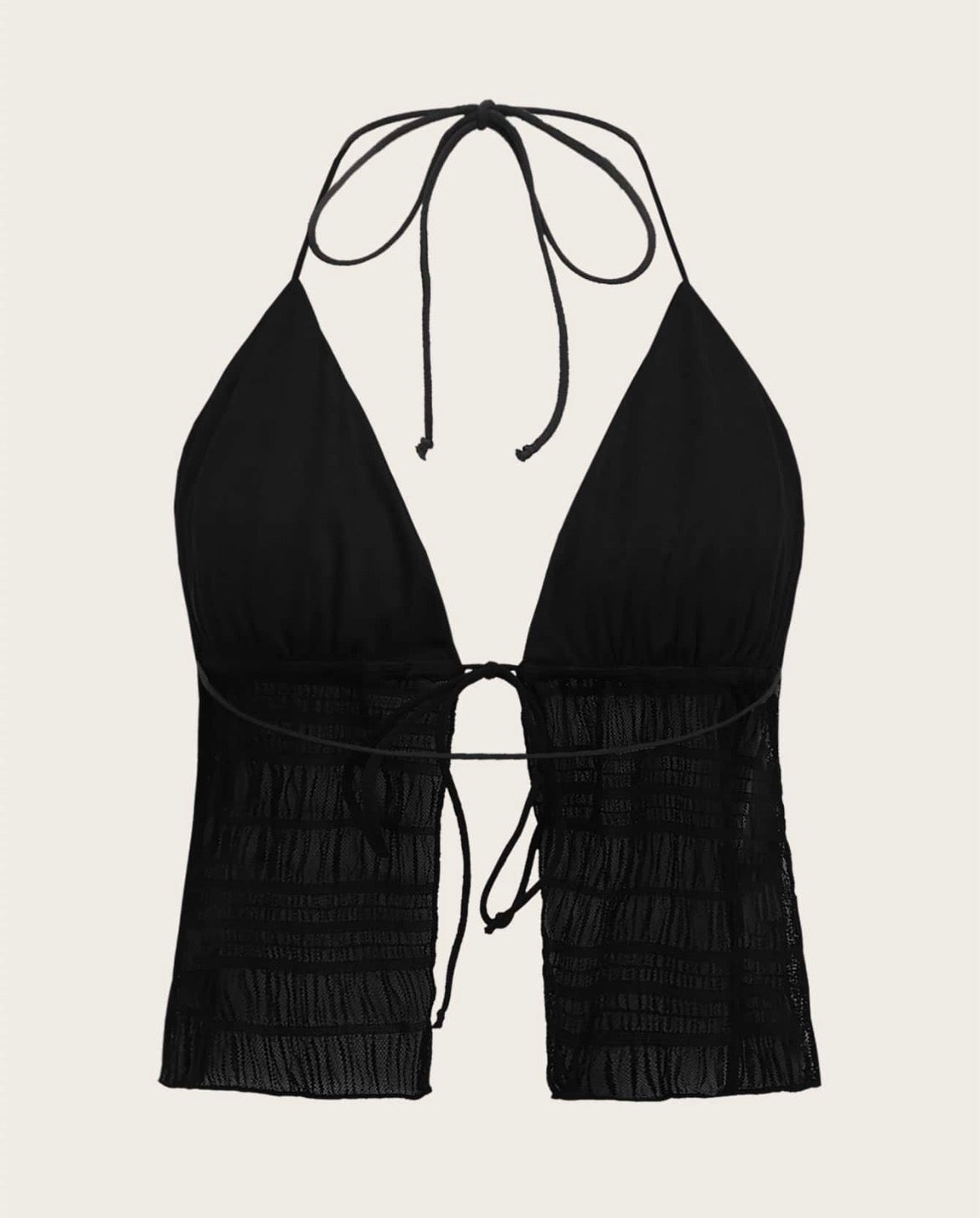Blusa con encaje