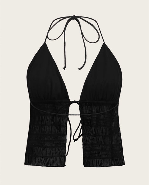 Blusa con encaje