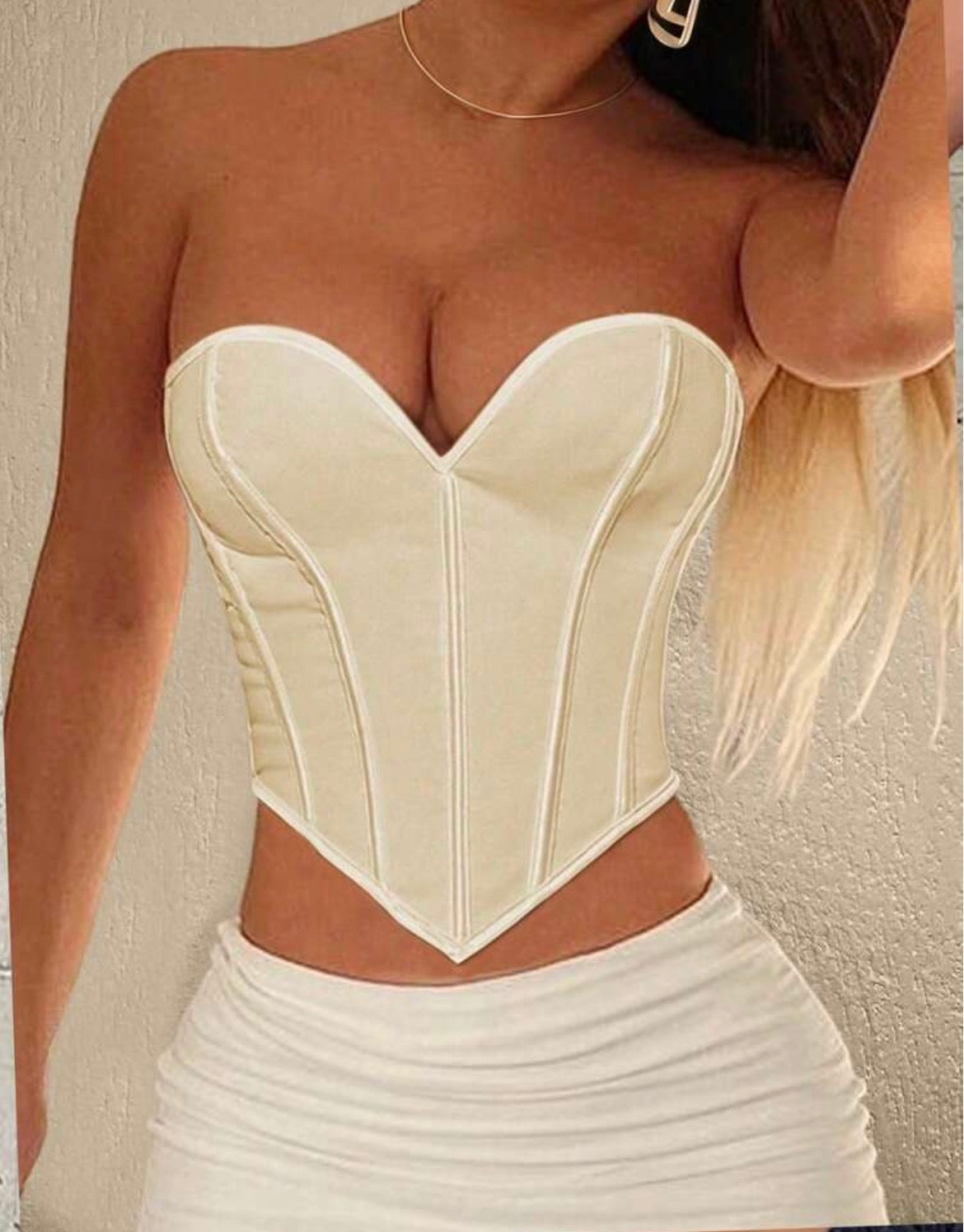 Corset con trenzas
