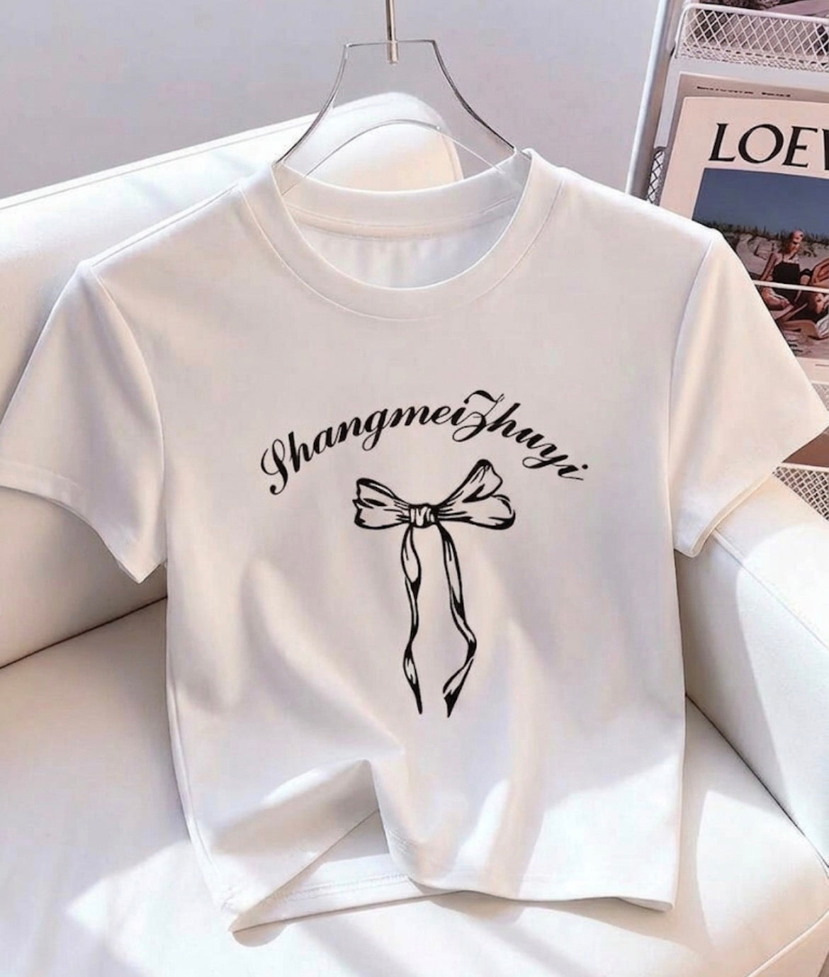 Polera con estampado