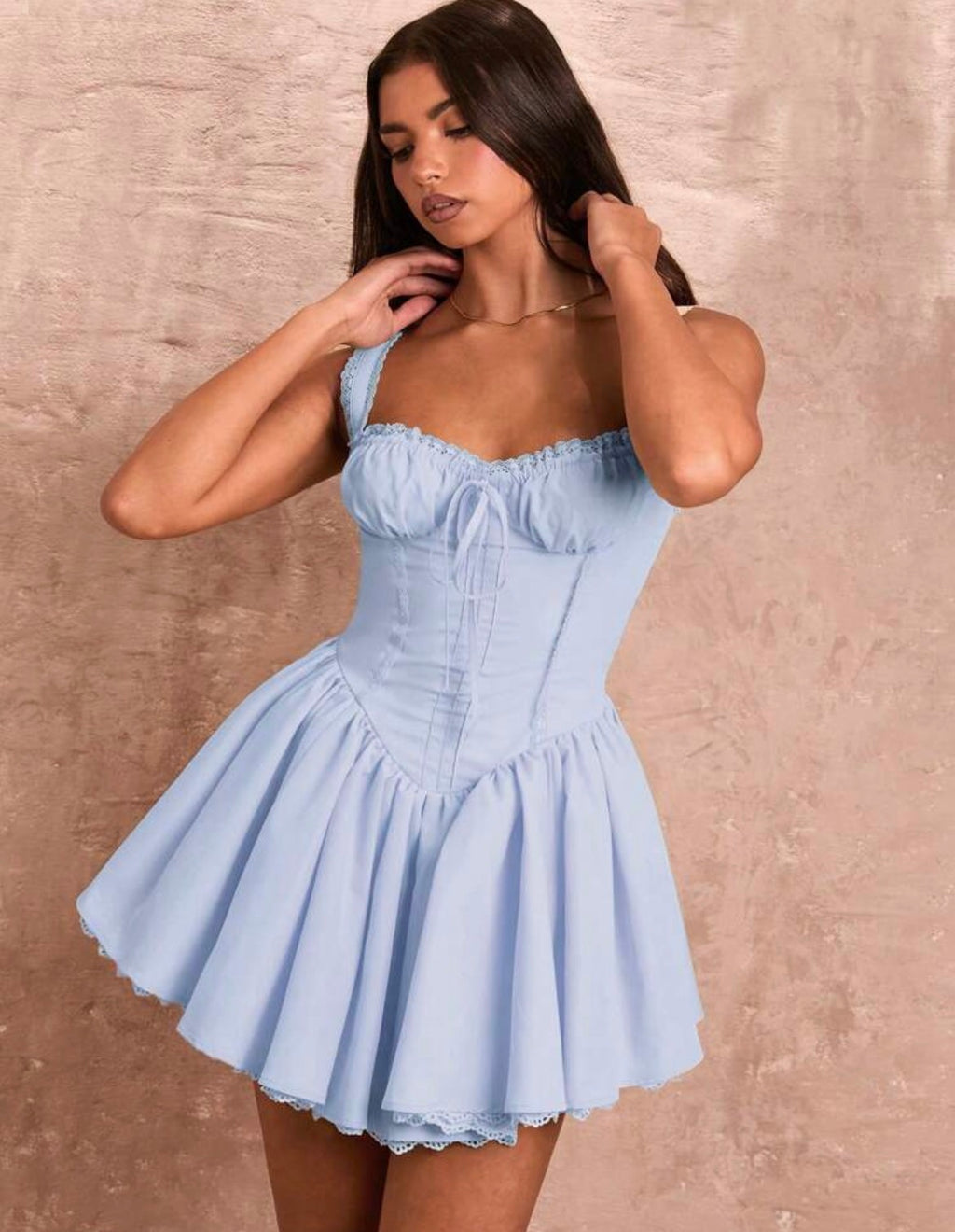 Vestido cielo azul