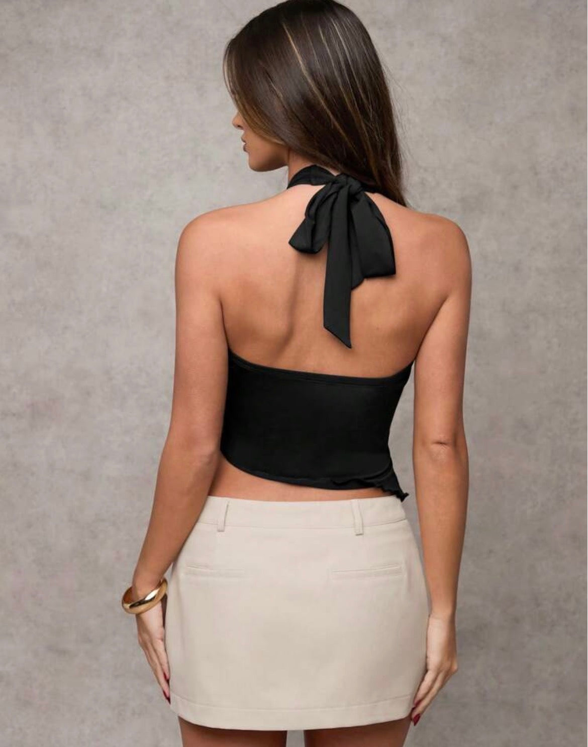 Blusa halter