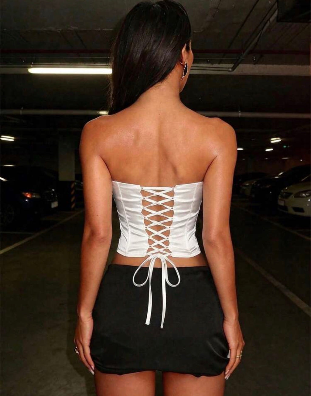 Corset con trenzas